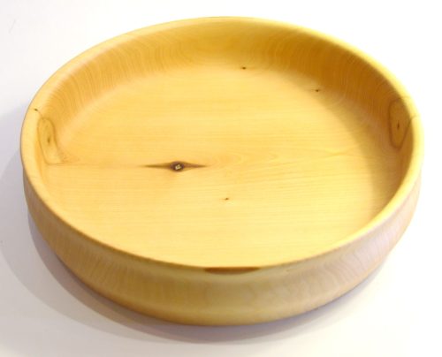 Блюдо из массива липы