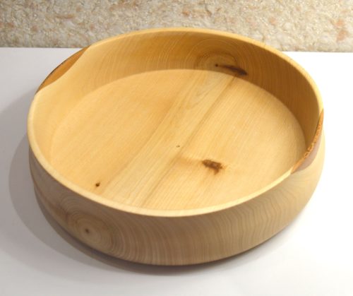 Деревянное блюдо из липы