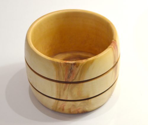 Деревянная сахарница, 11х8 см