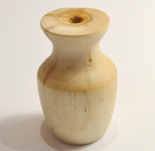 Деревянный магнитик "Вазочка", 8 см