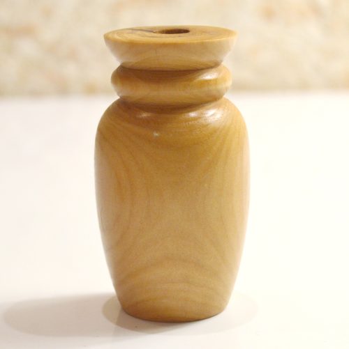 Деревянный магнитик "Вазочка", 6 см