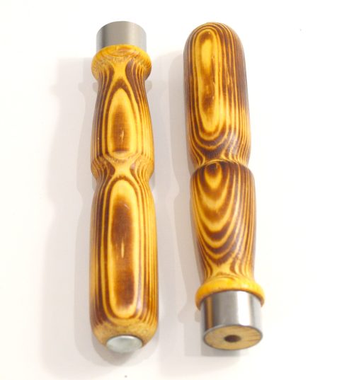 Деревянные ручки для слесарного инструмента, 2 шт.