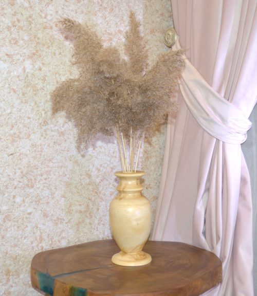 Объёмная ваза для сухоцветов, 20 см