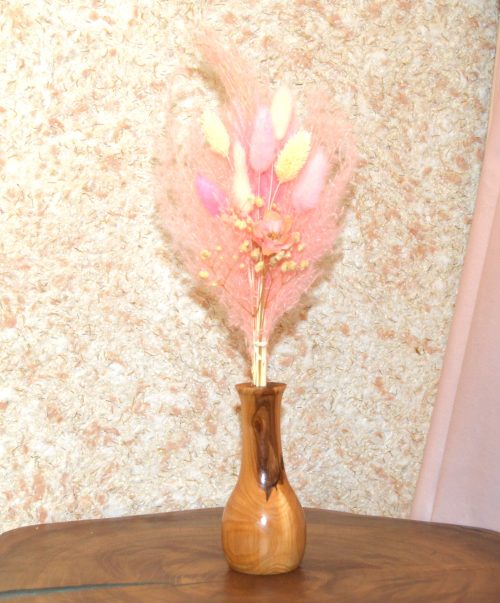 Красивая вазочка под сухоцветы, 12 см